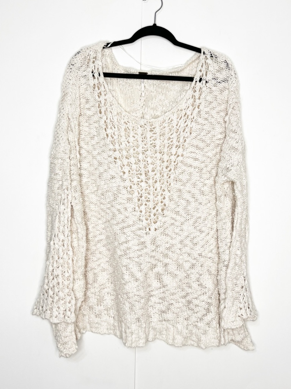 Free People Oversized Crochet Sweater‎